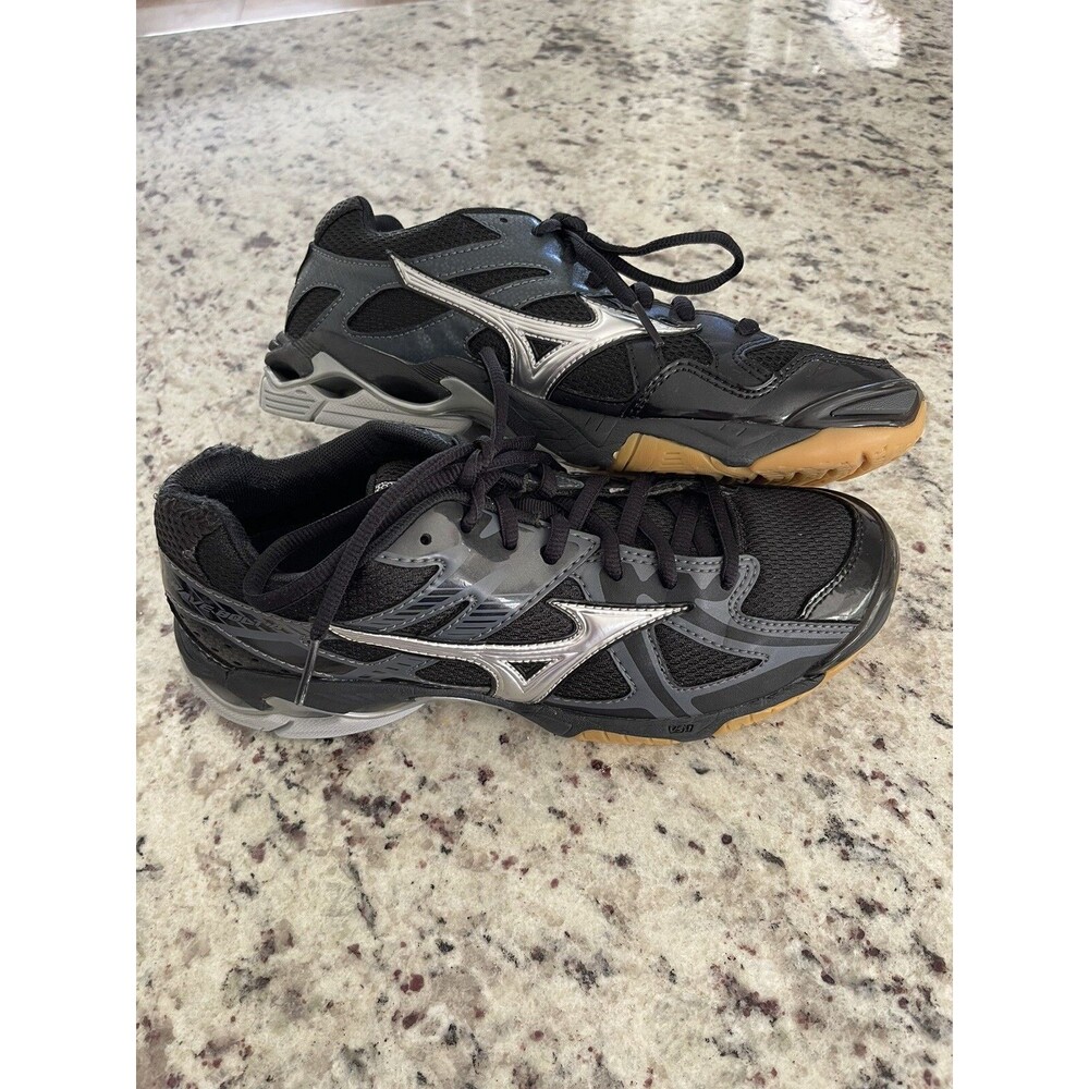 Mizuno Wave Bolt 4 Lightning Volleyball Shoes Size 8.5 4301889073 Black Clean!